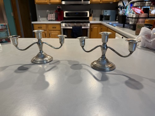 Pair gorham sterling - pair,